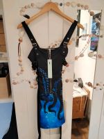 Festival Kleid, schwarz blau mit Oktopus Optik Schleswig-Holstein - Lübeck Vorschau