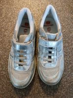 Sneaker Glitzerschuhe in Silber Nordrhein-Westfalen - Bedburg-Hau Vorschau