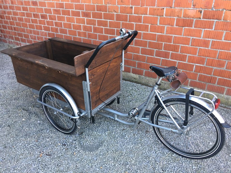 Coffee Bike Foodbike Lastenfahrrad Bakfiets 26 Zoll in Brüggen