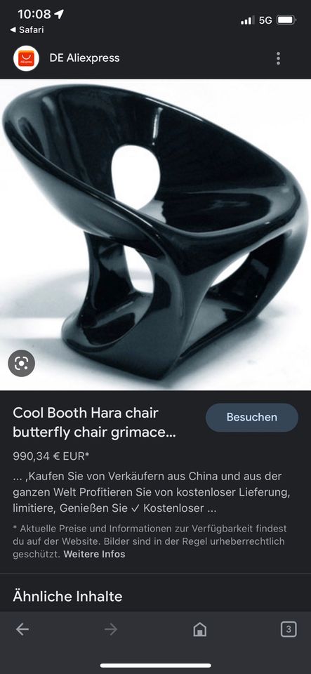 Cool Booth Hara chair Stühle / Designer Stühle ☝️ in Pirna