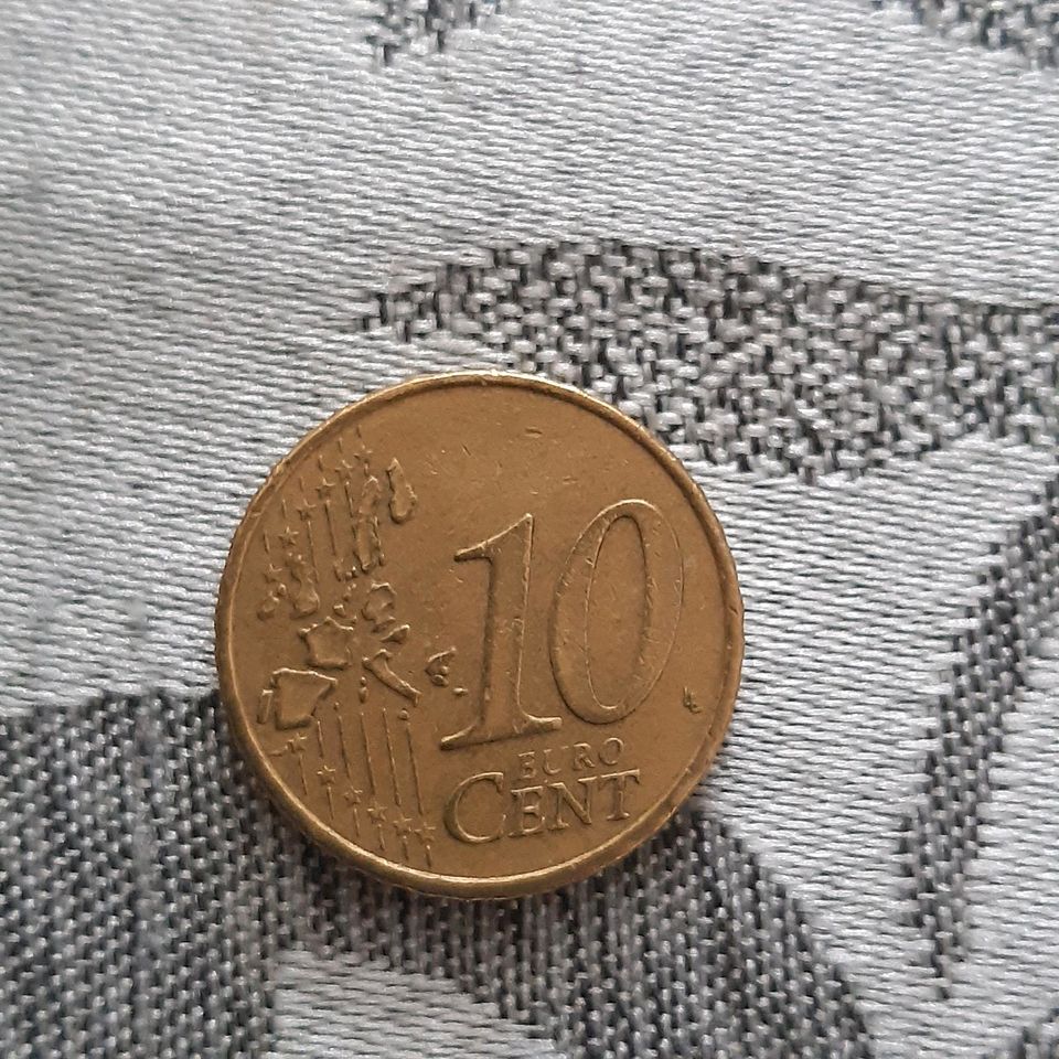 2 Euro PORTUGAL 2002 & 10cent 2002 in Detmold