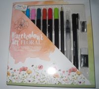 Set WATERCOLOUR floral Aquarell fast neu Malerei Malen Kunst Rheinland-Pfalz - Ramstein-Miesenbach Vorschau