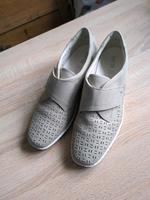 Damen Halbschuhe ara Gr. 42 beige Leder wie neu mit Luftpolster Sachsen-Anhalt - Naumburg (Saale) Vorschau