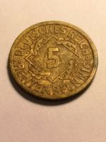 5 Rentnerpfennig Münze Deutsches Reich 1924 Nordrhein-Westfalen - Lübbecke  Vorschau