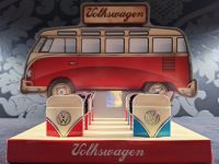 VW BUS T1 FEUERZEUG ZIPPO LIGHTER ROT BLAU SAMBA ORIGINAL KÄFER Nordrhein-Westfalen - Waldbröl Vorschau