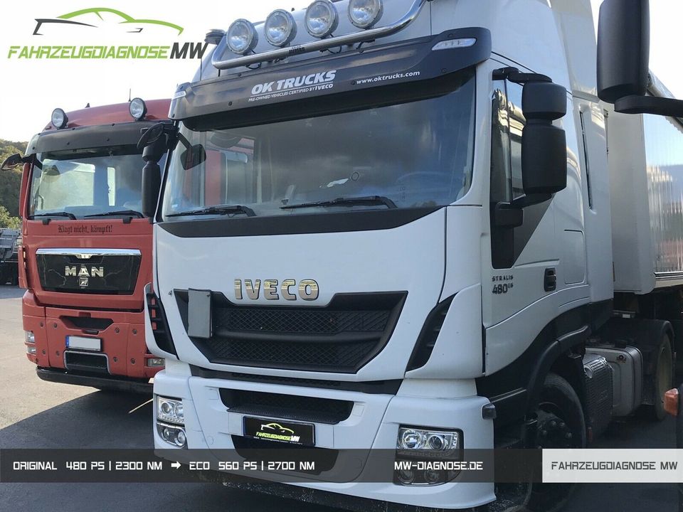 MAN SCANIA MB DAF Volvo Optimierung Verbrauchssenkung LKW TRUCK in Kindelbrück