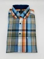 Männer Hemd Modern Fit von Olymp - Blau, Orange - Kurzarm Hessen - Hofheim am Taunus Vorschau