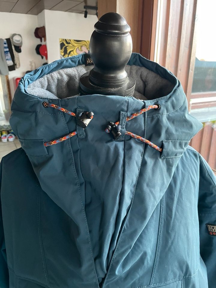 Napapijri Skidoo Lavaredo Jacke Skijacke Parka L/XL Herren Blau in Öhringen