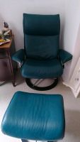 Stressless Sessel mit Hocker blau petrol Bremen - Horn Vorschau