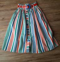 Bunter Sommerrock 100% Baumwolle 80er Vintage Bayern - Breitengüßbach Vorschau