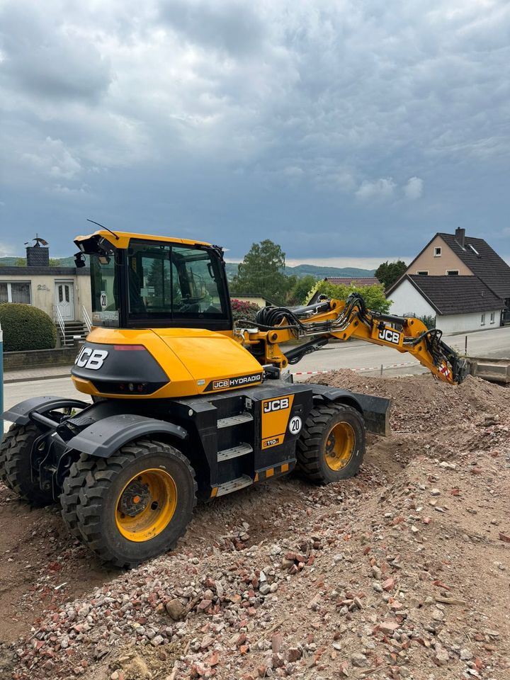 JCB Mobilbagger Hydradig 110W in Petershagen