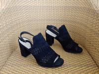 5th Avenue Sandalette Slingsandalette Gr. 41 Leder Soft Decksohle Brandenburg - Bernau Vorschau