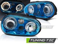 VW Golf 4 Angeleyes Scheinwerfer Standlicht Ringen,Blau verchromt Kreis Ostholstein - Bad Schwartau Vorschau