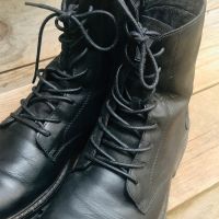 Schnürstiefel Schwarz 43 Kazar weich Leder Echtleder Stiefeletten Niedersachsen - Lindhorst Vorschau