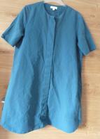 COS Tunika Kleid Jacke türkis Gr 38 M  40 ? Leinen A-Linie Bayern - Bogen Niederbay Vorschau