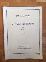 Querflötennoten,Etudes modernes,Paul Jeanjean,Querflöte Stuttgart - Vaihingen Vorschau