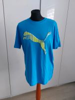 **NEU** PUMA T-Shirt blau grün S M Hessen - Fulda Vorschau