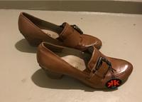 Damen Schuhe Pumps neu 38 Leder braun cognac Tamaris Niedersachsen - Syke Vorschau