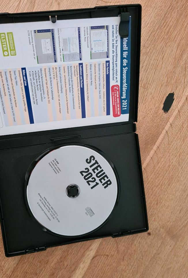 Steuersoftware Steuererklärung Steuer 2021 CD-ROM in Langenselbold