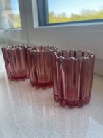 Teelichtgläser Pink / Rosé Niedersachsen - Bomlitz Vorschau