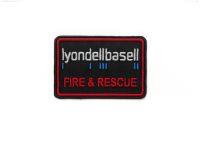 Feuerwehr Abzeichen / Patch - Werkfeuerwehr Lyondell Basel Bayern - Ortenburg Vorschau