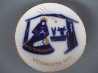 1979 KPM Berlin Weihnachtsteller,  begrenzte Auflage Bayern - Mittenwald Vorschau