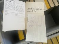 Archeologicke rozhledy  Archeologische Bücher Bayern - Werneck Vorschau