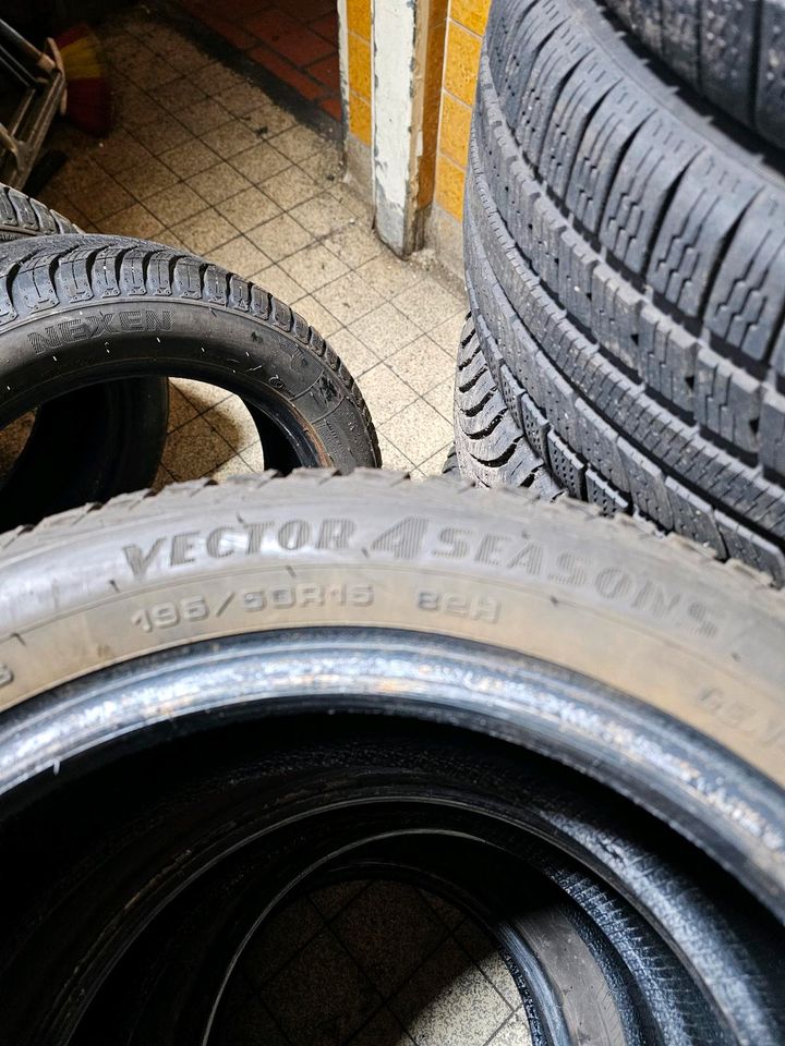 2x 195/50 R15 Ganzjahr fast wie Neu in Hamburg