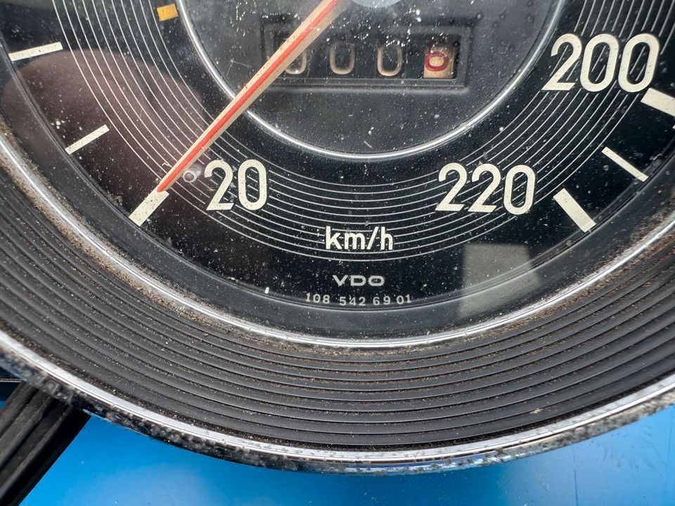 Tacho Einheit, Mercedes W 108, 220 km/h in Hamburg