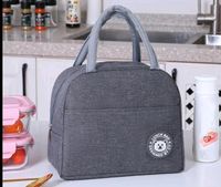 Isolierte Thermo Kühl Tasche Picknick Lunch Bag Beutel grau Stuttgart - Wangen Vorschau