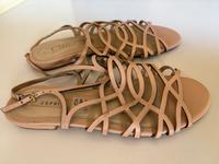 Esprit Riemchen Sandalen aus 100% Ziegenleder rosa beige Eimsbüttel - Hamburg Eimsbüttel (Stadtteil) Vorschau