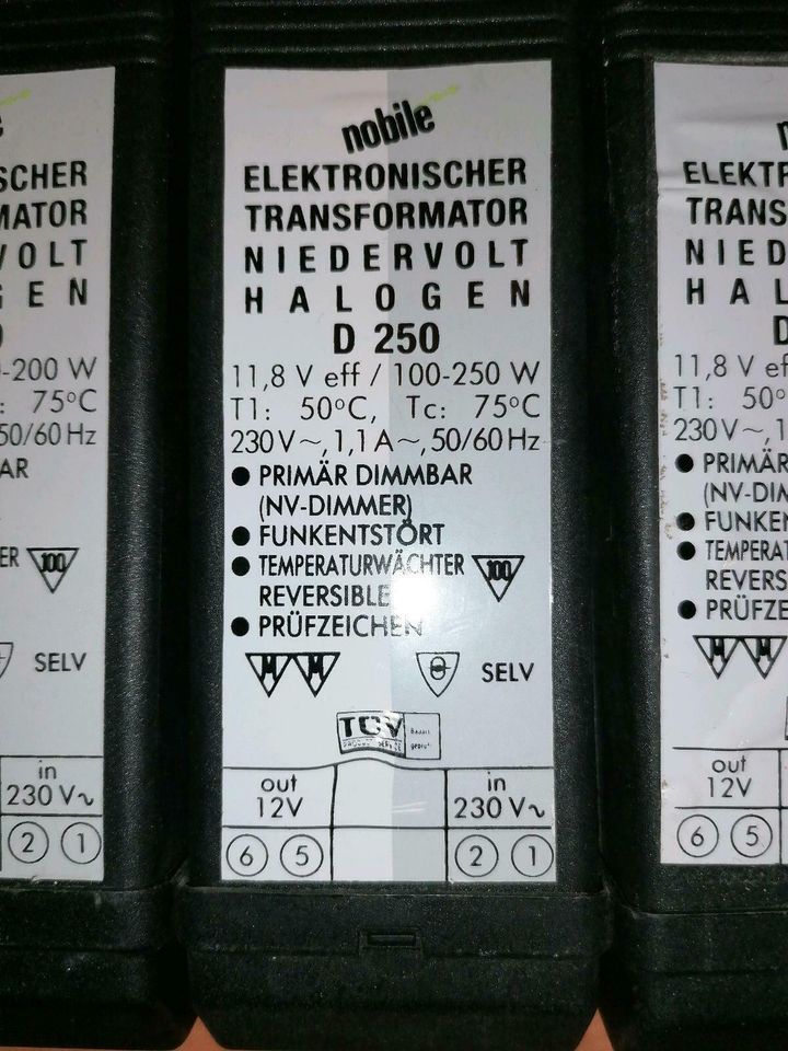 Elektronische Transformator Trafo für Halogen Leuchten Lampen in Senden