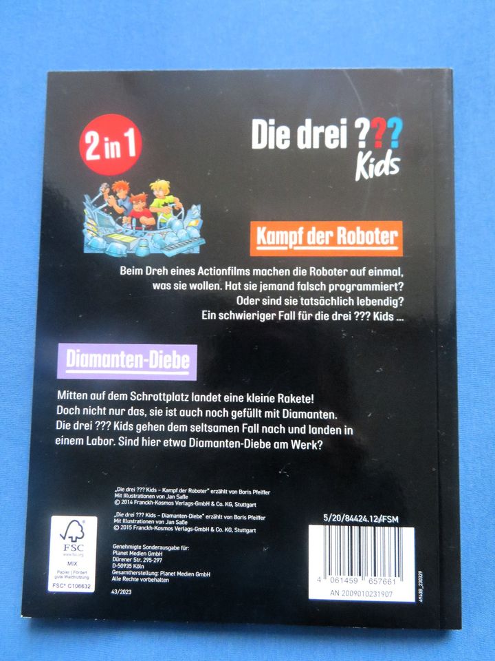 Die drei ??? Fragezeichen Kids - 2 Geschichten - NEU in Frankfurt am Main