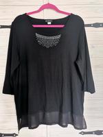 ♥️M-Collection Damenshirt schwarz / 46 Mecklenburg-Vorpommern - Wismar Vorschau
