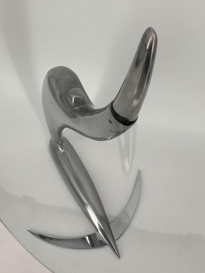 *SKULPTURALER BEISTELLTISCH POMO XO DESIGN ARCADA SWING CARAMIA in Berlin