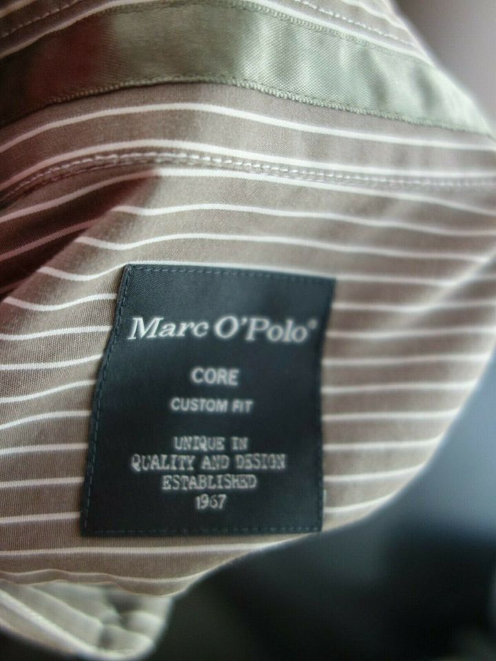 MARC O` POLO Herren Hemd Gr. L "CORE CUSTOM FIT" 100% Baumwolle in Krefeld