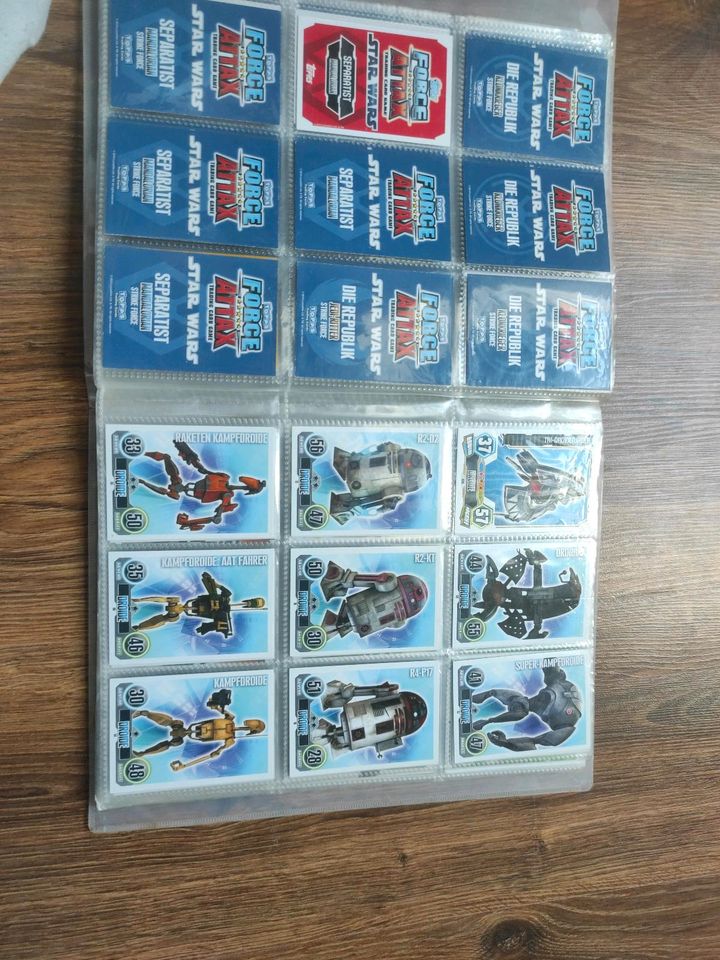 Sammelkarten Star Wars force Attax in Viersen