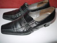 Garbor Pumps, Mokkasin Leder, Blockabsatz, Leder Gr 41 schwarz Schwentinental - Klausdorf Vorschau