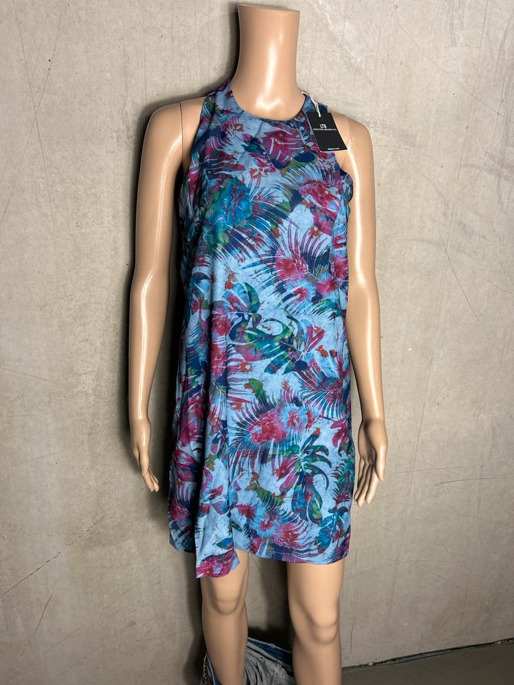 LTB Kleid minikleid blau aop neu S 36 3020 in Erlabrunn