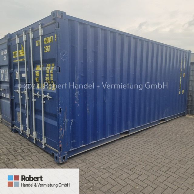 20 Fuß Lagercontainer, gebraucht Seecontainer, Container, Baucontainer, Materialcontainer in Ascheberg