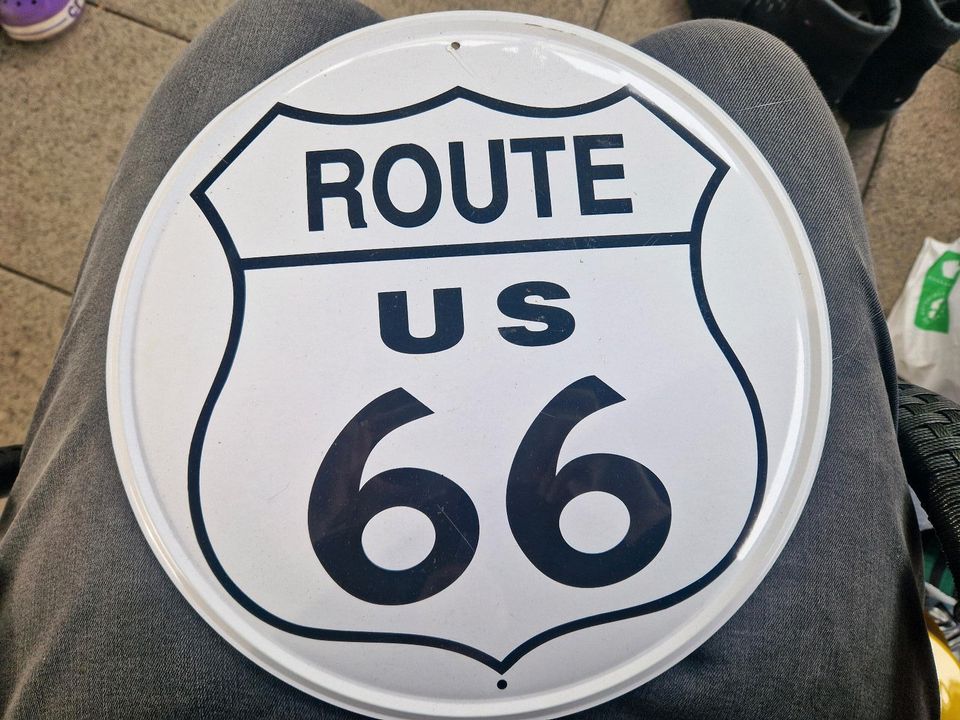 Route 66 schild in Moers