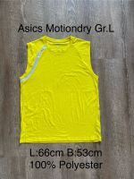 Asics Motiondry Gr. L Herren Top gelb Muskelshirt Achselshirt Niedersachsen - Bohmte Vorschau