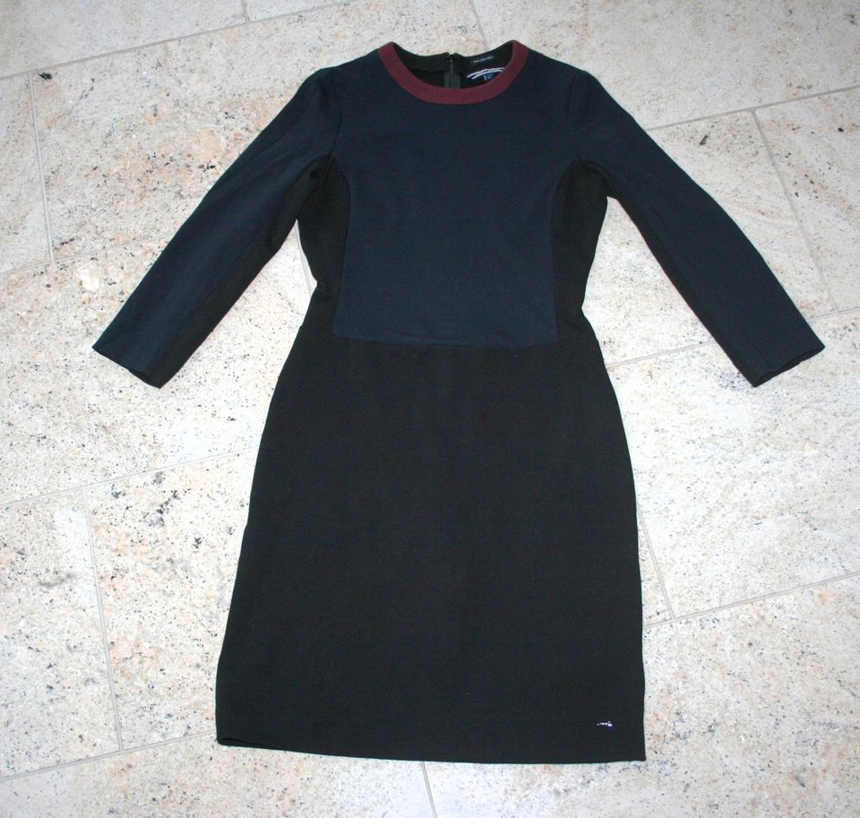 Kleid Jersey Tommy Hilfiger Gr.XS S 34 36 schwarz blau rot in Theismühlen