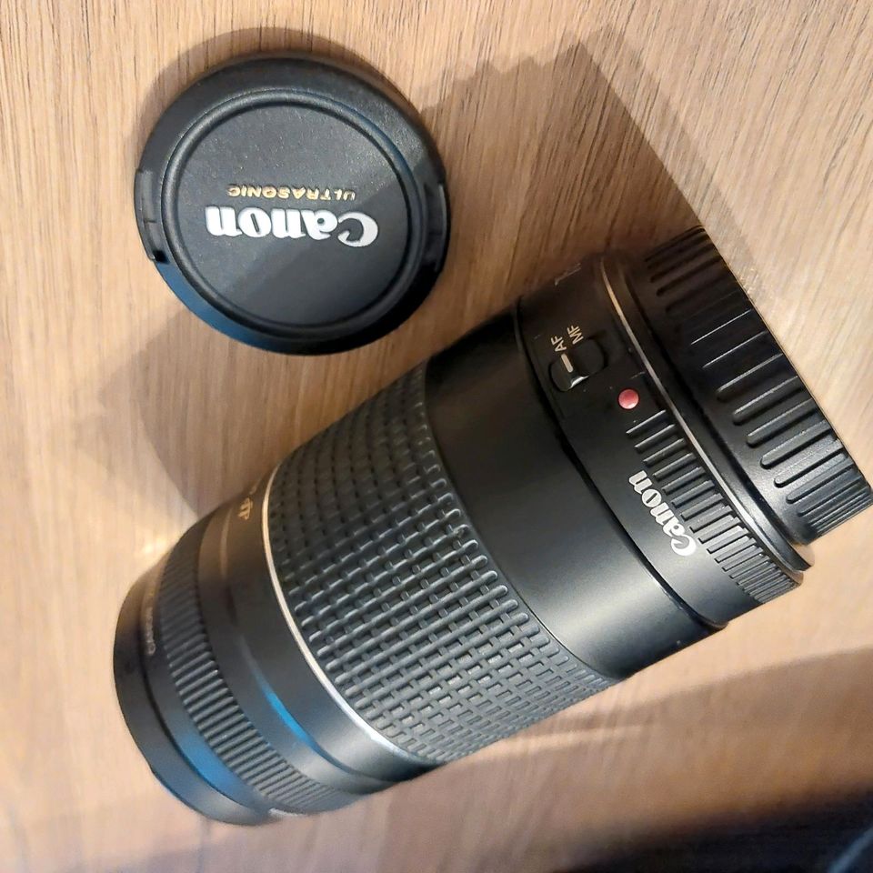 Canon Digitale Spiegelreflexkamera 600D mit zusätzl. Objektjektiv in Üdersdorf