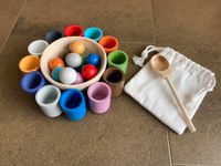Montessori Regenbogen Bälle in Tassen Spielzeug Holz Sorter Spiel Rheinland-Pfalz - Montabaur Vorschau