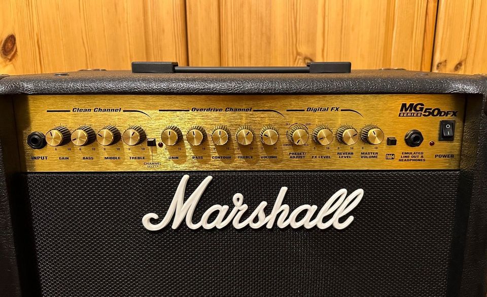 Gitarrenverstärker Marshall MG 50DFX in Weidenbach