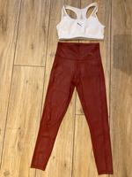 Puma Pamela Reif Sportset Legging + Sport BH S weiß rot Bayern - Cham Vorschau