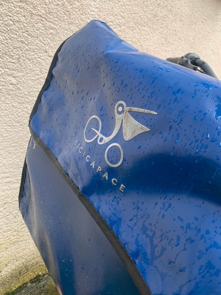 bicicapace justlong Disc long tail blau lastenfahrrad in Augsburg
