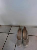 Damen Schuhe Gabor  Gr.7  Komfort  Metallic leder Hessen - Lautertal Vorschau