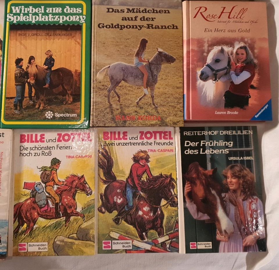 25x Pferde Pony Bücher - Billie & Zottel, Tina Caspari uvm. in Leverkusen